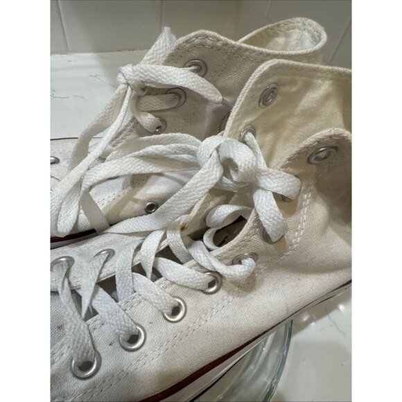 Converse Unisex Chuck Taylor All Star Hi-Top, Optic White, Size M6.5/W8.5 - Picture 4 of 16